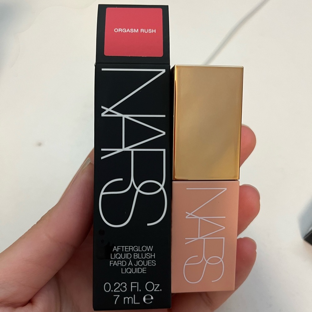 NARS Afterglow Liquid Blush - Orgasm Rush Pink